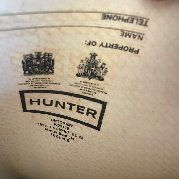 Hunter Classic Black Tall Boots